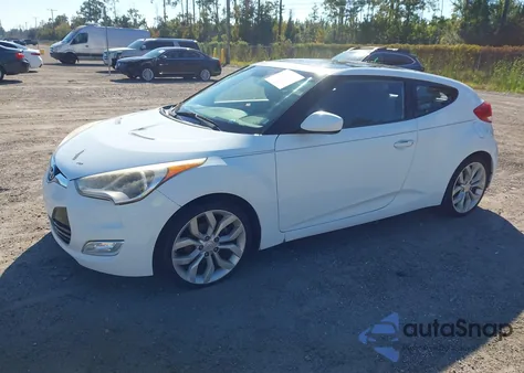 2012 Hyundai Veloster Base W/Gray from USA, damaged, VIN KMHTC6AD6CU028161